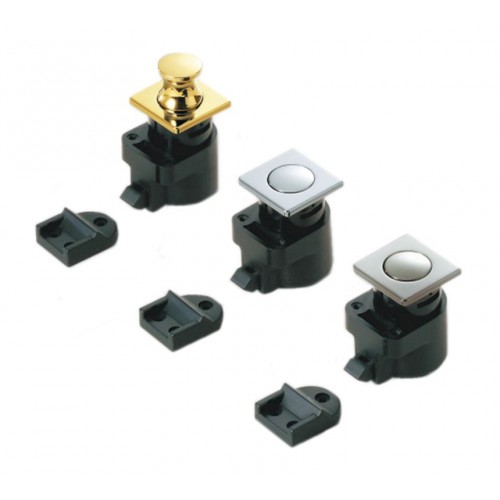Square Push Knob Latch